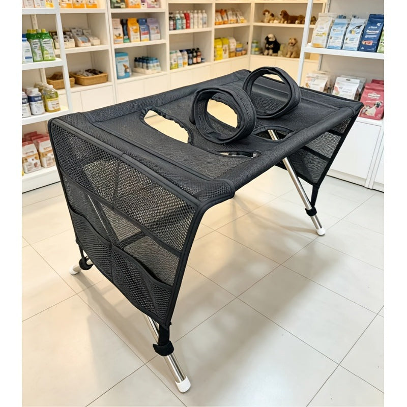 2-in-1 Foldable Pet Grooming Bed🐱🐶🛋️