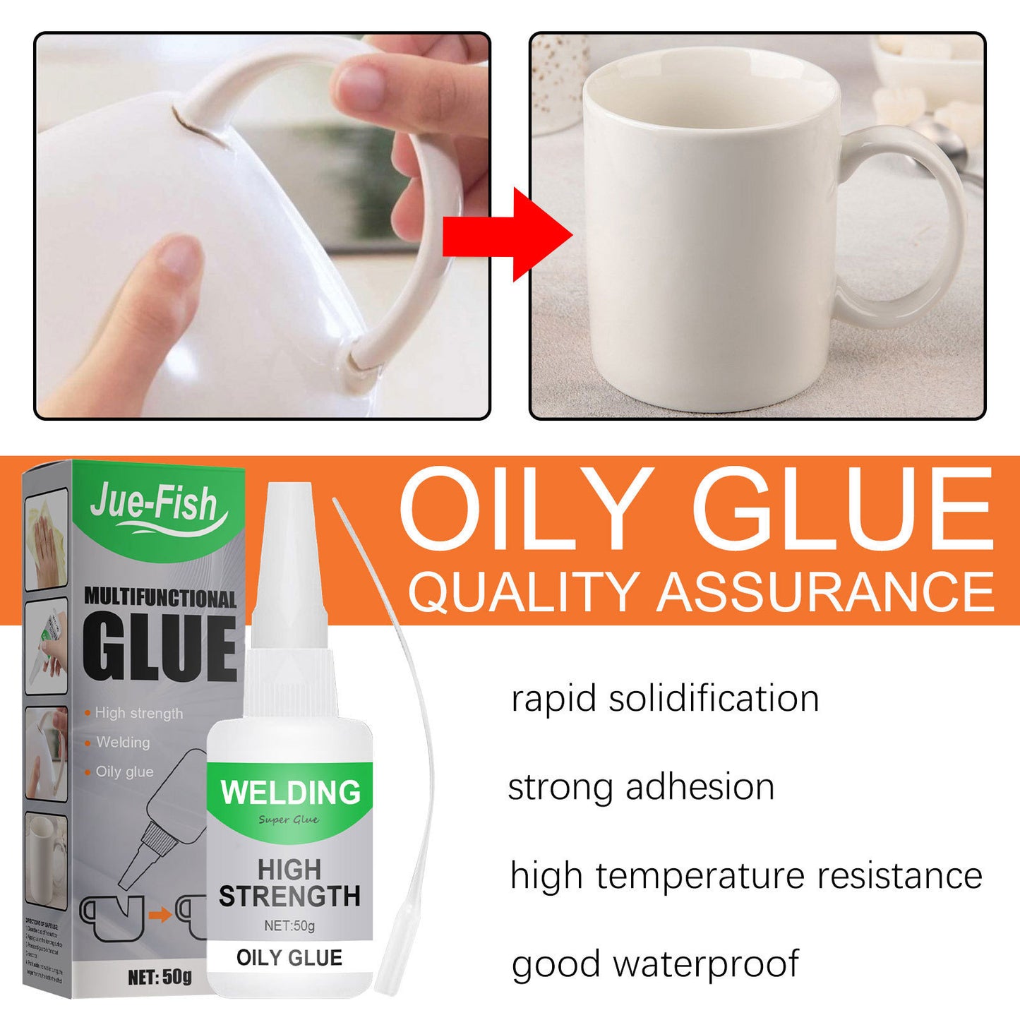 Welding High-strength Oily Glue