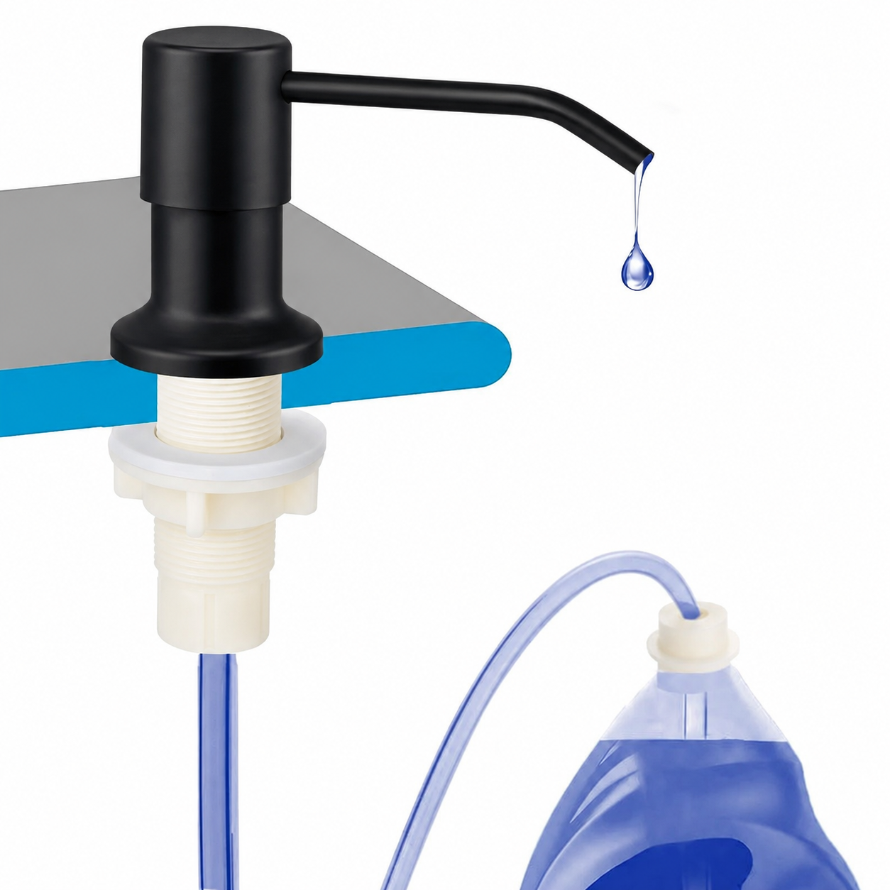 Kitchen Sink Dish Soap Dispenser