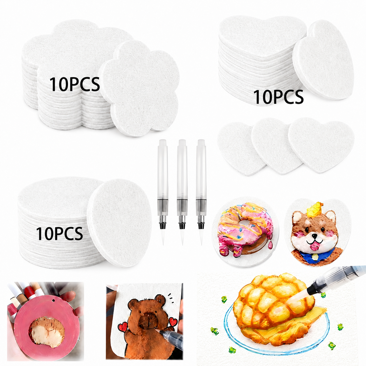 😃 Great Summer Activity Idea! – Magic 3D Foam Texture Painting Kit 🎨✨