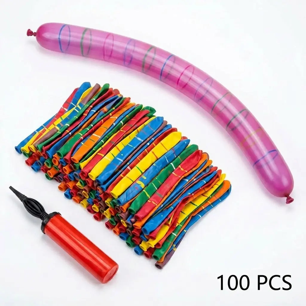 🎉100pcs Whistling Flying Rockets with Pump |Outdoor Party Games and Birthday Gifts
