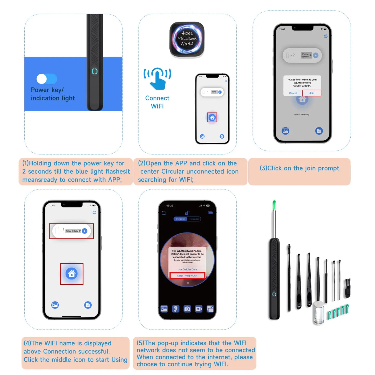 👂 Smart Visual Ear Wax Removal Tool