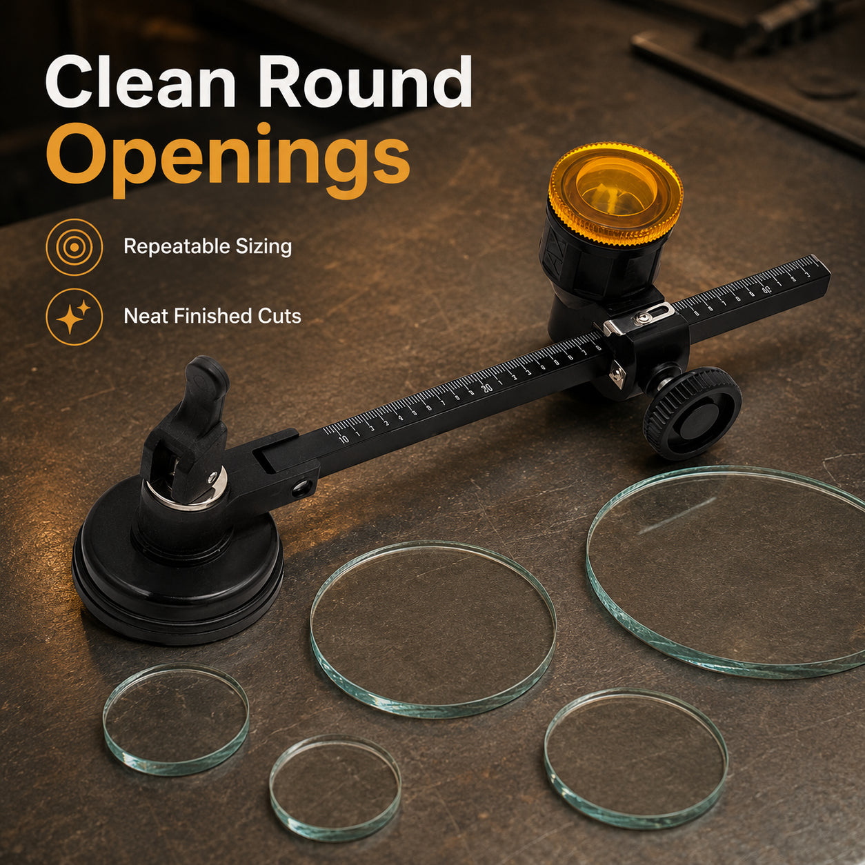 Glass Circle Cutter Tool for Tiles & Ceramics 🌟