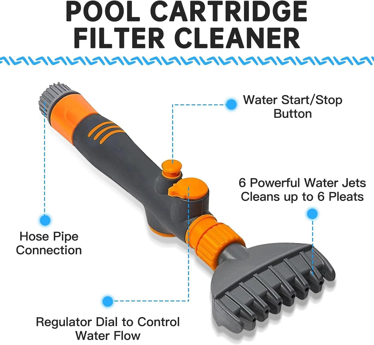 💦Premium Pool Filter Cartridge Cleaner