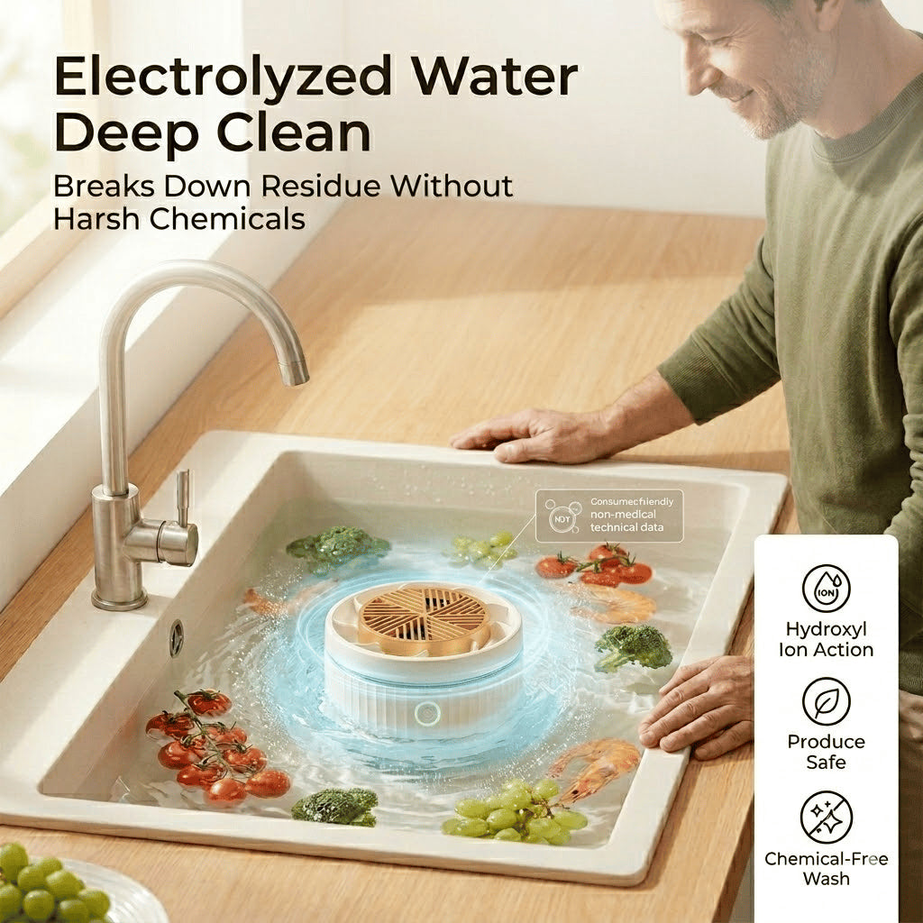 🥗 Multi-Function Food Purifier 🥬 Enjoy Cleaner Food. Eat with Greater Confidence.
