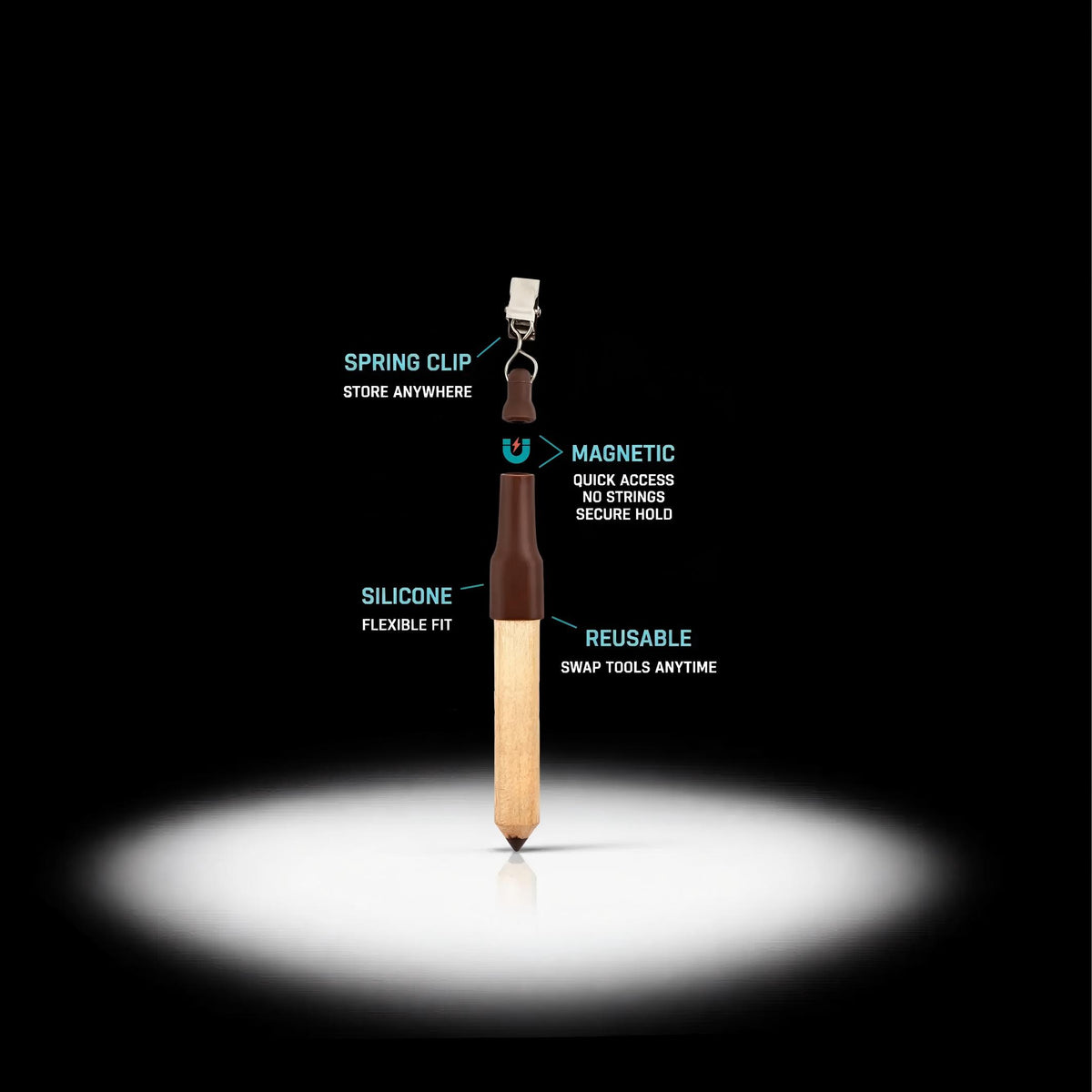 Quick Draw Magnetic Pencil Holder