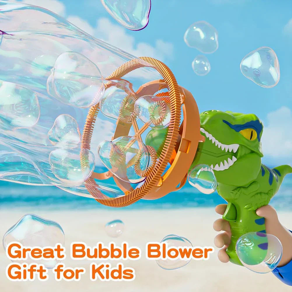 ✨Dino Bubble Machine with 250ml Bubble Liquid