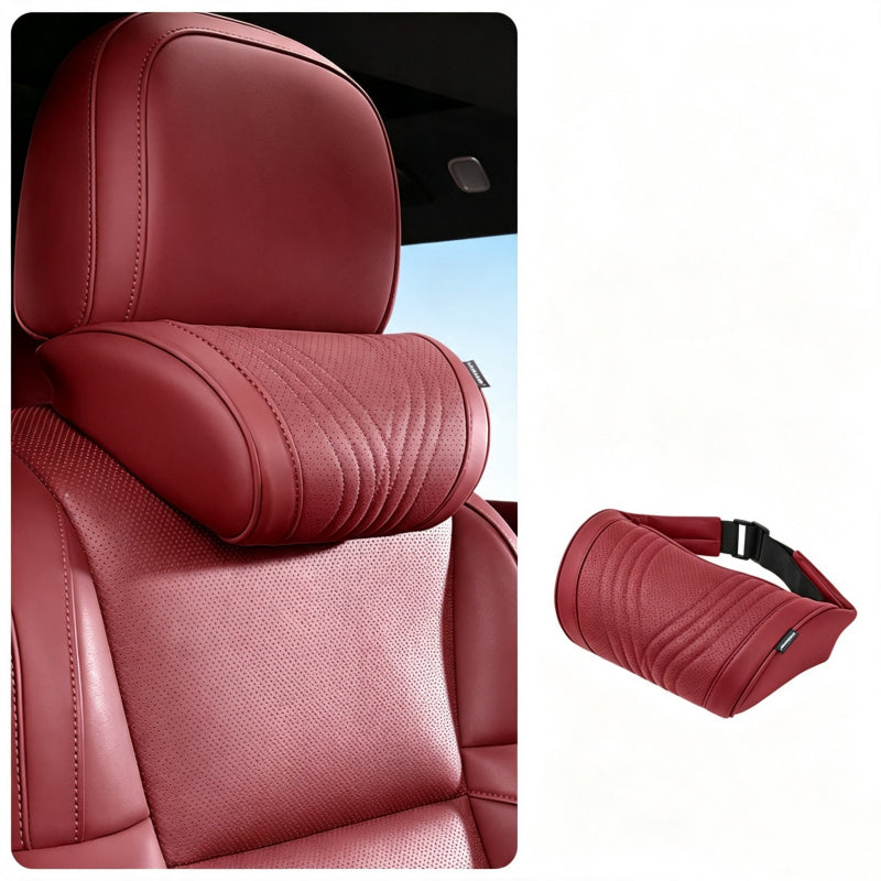 🚗Relieve Driving Fatigue! Universal Memory Foam CarHeadrest Neck Pillow,Ergonomic Support AutoNeck Cushion for Long Road Trips