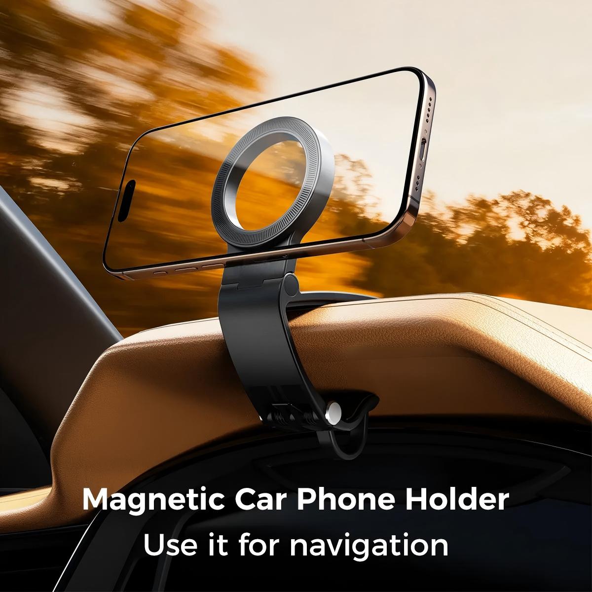 📱 Magnetic Car Phone Mount | 360° Adjustable Hands-Free Holder 🚗
