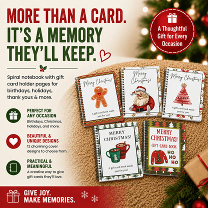 🎁Christmas Gift Card Book