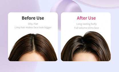 Wireless Heated Volumizing Root Lift Clip - Salon Crown Volume Styling Tool for Fine Flat Hair