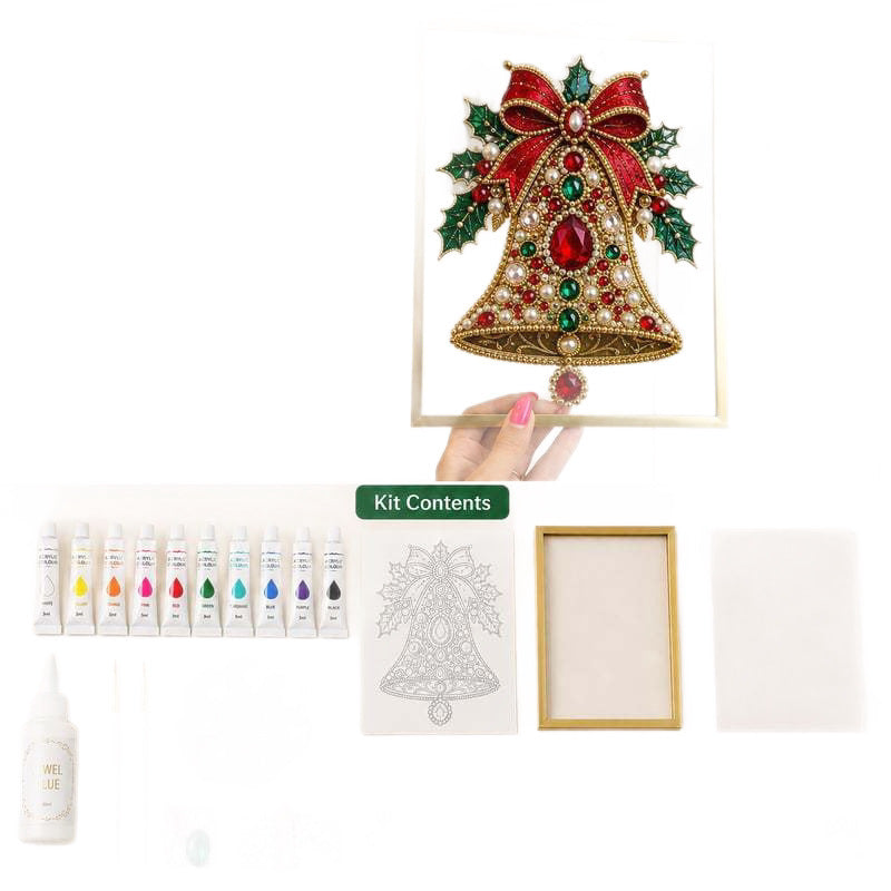 🔥Christmas 🎄✨DIY Jeweled Christmas Tree Framed Art Kit