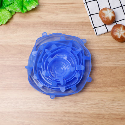 🥗6 Pack Silicone Stretch Lids