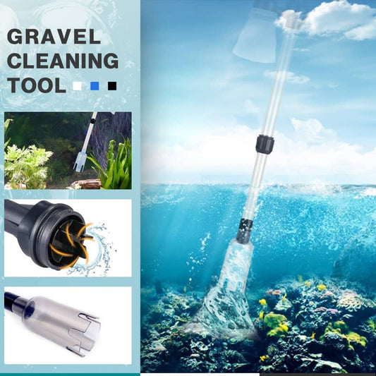 Electric Aquarium Gravel Cleaner-Crystal Clear Aquarium Without The Mess 🐠