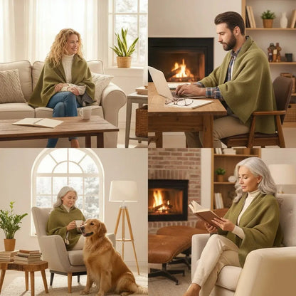 🔥New Portable Heated Shawl Blanket