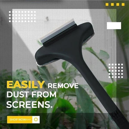 ✨2 in 1 Multifunctional Window Screen Cleaning Brush |Mesh Screen Cleaner 🔥