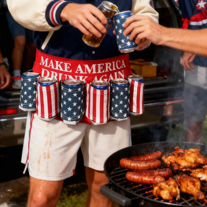 US 6-Can Drink Belt – Party Ready & Hands-Free 🍻