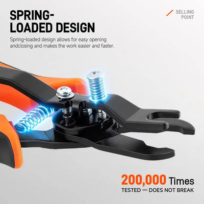 🔧 Heavy-Duty Push-to-Connect Fitting Remover Pliers – One-Hand Air Hose Disconnect Tool for Automotive & Pneumatic Lines ⚡