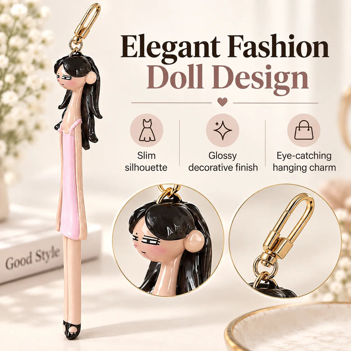 👜 Fashion Doll Bag Charms ✨ Give Your Everyday Bag a Cute Personality Upgrade 💕