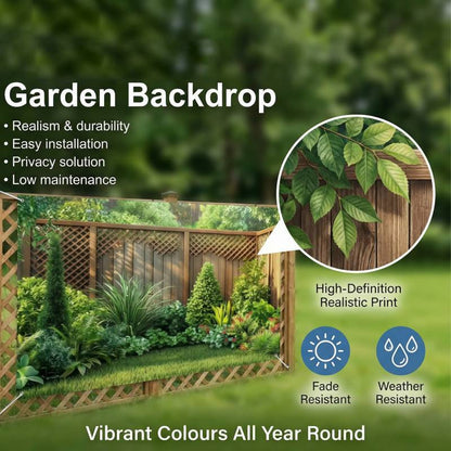 🔥Hot Sale 49% OFF🌱Garden Backdrop Instant Greenery Low-Maintenance Serenity