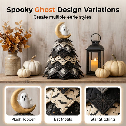 🎃Quilted Fabric Tree Kit DIY