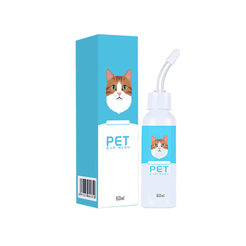 🐶🐱 Gentle Pet Ear Cleaning Solution Cleaner Ears. Happier Pets.