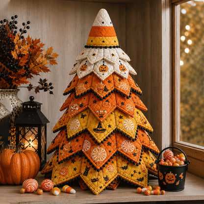 🎃Quilted Fabric Tree Kit DIY