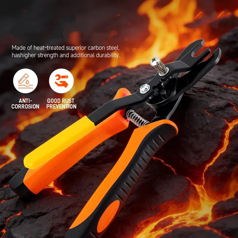 🔧 Heavy-Duty Push-to-Connect Fitting Remover Pliers – One-Hand Air Hose Disconnect Tool for Automotive & Pneumatic Lines ⚡