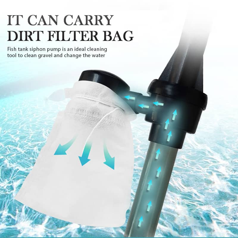 Electric Aquarium Gravel Cleaner-Crystal Clear Aquarium Without The Mess 🐠