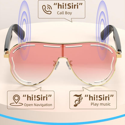 💕Smart Bluetooth 5.4 Audio Sunglasses – Open-Ear, UV & Blue Light Protection