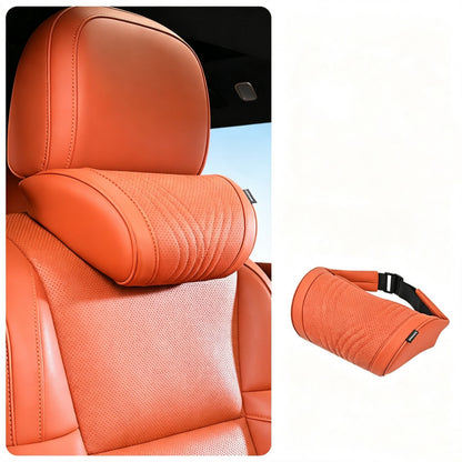 🚗Relieve Driving Fatigue! Universal Memory Foam CarHeadrest Neck Pillow,Ergonomic Support AutoNeck Cushion for Long Road Trips