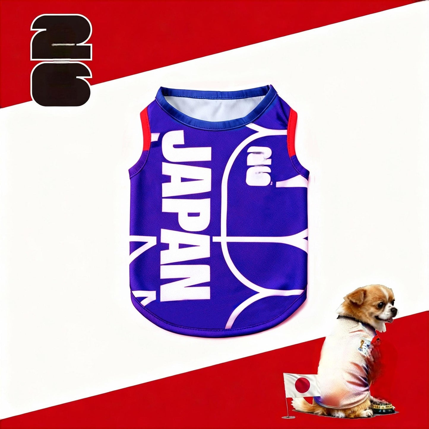 ⚽🐾 Soccer Fan Pet Jersey – Game Day Ready 🇺🇸