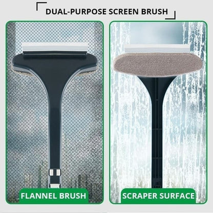 ✨2 in 1 Multifunctional Window Screen Cleaning Brush |Mesh Screen Cleaner 🔥