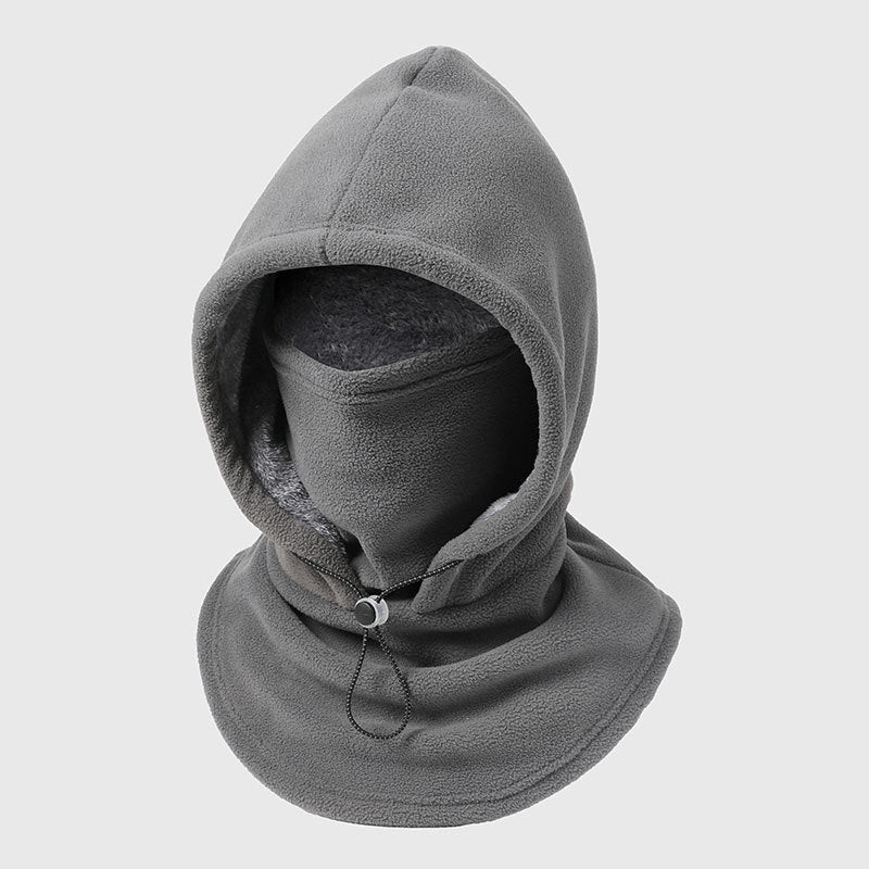 🧣Skip the Hat and Scarf – 3-in-1 Fleece Hood for Head Face & Neck