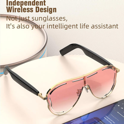 💕Smart Bluetooth 5.4 Audio Sunglasses – Open-Ear, UV & Blue Light Protection