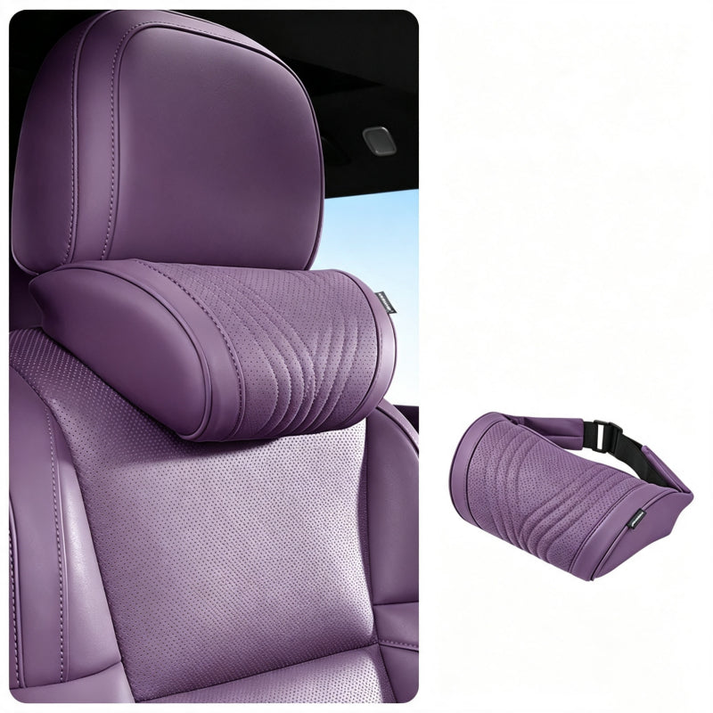 🚗Relieve Driving Fatigue! Universal Memory Foam CarHeadrest Neck Pillow,Ergonomic Support AutoNeck Cushion for Long Road Trips