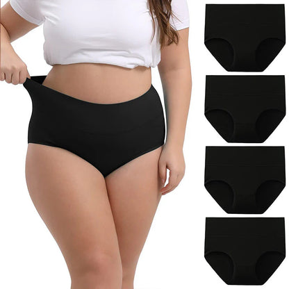 💖Ultimate Comfort, Every Single Day! ☁️✨High-Waisted Full Coverage Cotton Briefs