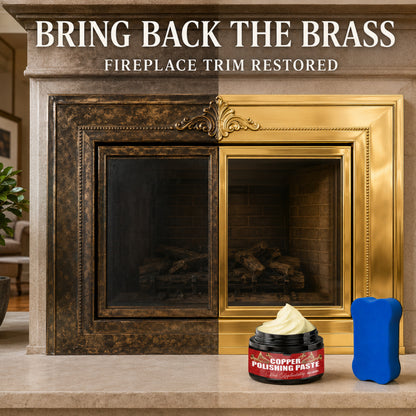 🧽✨ Copper Brass Polish Paste – Restores tarnished brass & copper to brilliant shine.