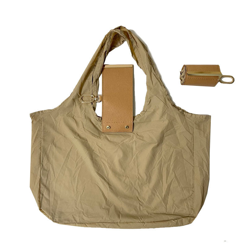 ✨Foldable Reusable Shopping Tote Bag with Clip Pouch