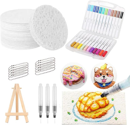 😃 Great Summer Activity Idea! – Magic 3D Foam Texture Painting Kit 🎨✨