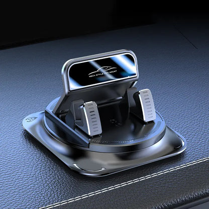 360 Degree Rotation Dashboard Phone Holder for Car, Anti-Slip Grips & One-Hand Operation