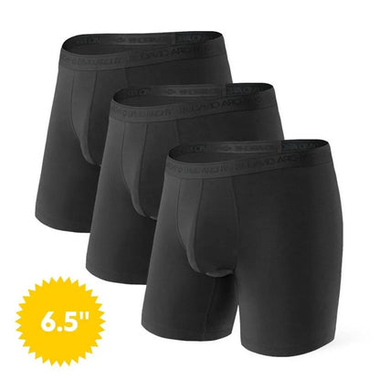 ⚡Hot Sales 49% OFF🔥Men's Dual Pouch Micro Modal Trunks - 4-Pack Basic 2.5in Spandex Natural Fabric Menswear