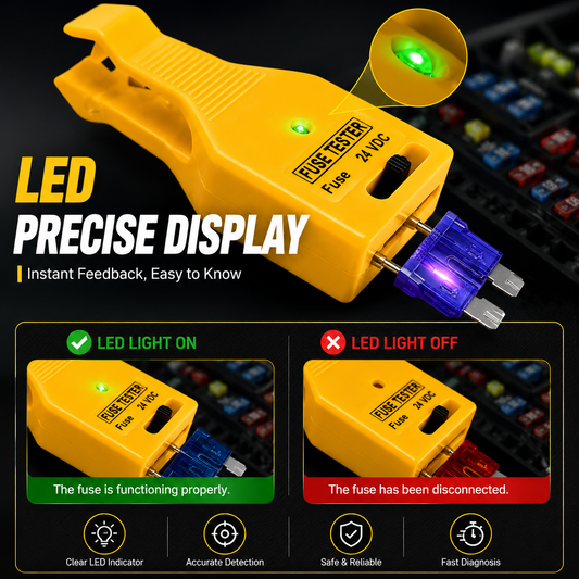 ⚙️2-in-1 Automotive Fuse Tester and Puller Tool with LED Indicator💡