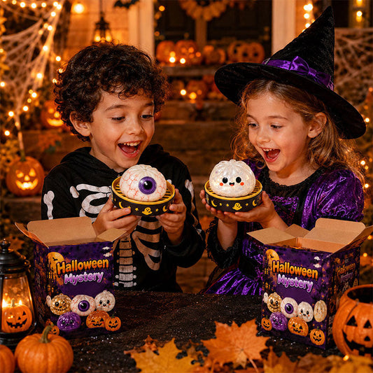 🎃 Halloween Mystery Spooky Dumpling Squishy Toy - 5 Styles