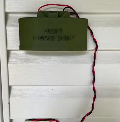 💣"Front Toward Enemy" Claymore No Soliciting Sign | Funny Gag Gift