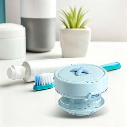 🧼3-in-1 Leak-Proof Denture Bath & Aligner Case with Strainer💖