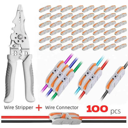 Push-In Lever Wire Connector Kit