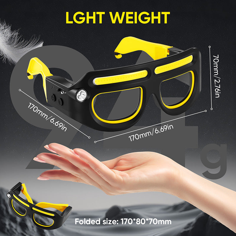 Rechargeable LED Glasses Headlamp