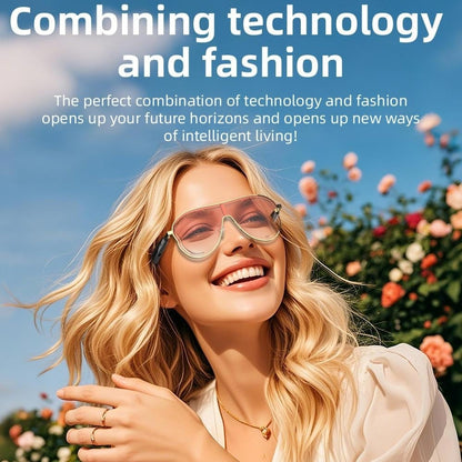 💕Smart Bluetooth 5.4 Audio Sunglasses – Open-Ear, UV & Blue Light Protection