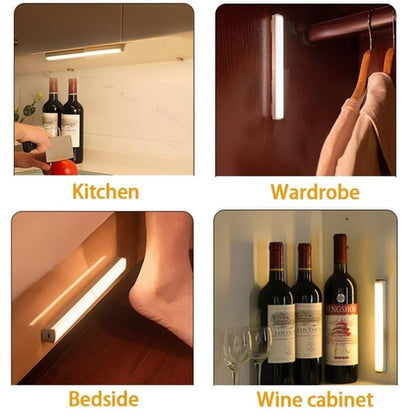🥳2026 HOT SALE🥳💞50K+ SOLD!💡Punch-free Smart Sensor Magnetic Rechargeable LED Lights